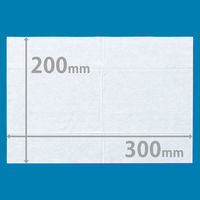 からだふき　ウェットタオル【ウェット】濡れタオル 薦田紙工業 大判厚手ウェットタオル WB-838 1パック（30枚入）