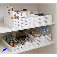 Like-it（ライクイット） ブリックス 350ミドルM ホワイト 9023 1セット（5個：1個×5） 吉川国工業所