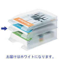 ライツ　レタートレー　スタンダード　ホワイト　A4タテ　5個　5227-00-01