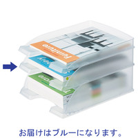 ライツ　レタートレー　スタンダード　ブルー　A4タテ　5個　5227-00-35