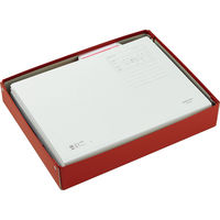 コクヨ　デスクトレー　A4ワイド　茶　トレ-W10S　1セット（5個：1個×5）