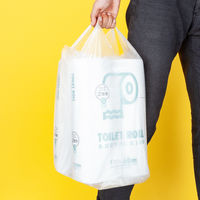 アスクル　レジ袋　半透明タイプ　60号　1セット（3000枚：1000枚入×3箱）  オリジナル