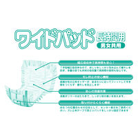 エルモアいちばん ワイドパッド 長時間用 1パック（30枚入） カミ商事