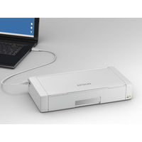エプソン (EPSON) モバイルインクジェットプリンター PX-S05W（ホワイト） 1台