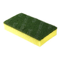 キッチンスポンジ ハードタイプ スコッチ・ブライト スポンジエース イエロー Lサイズ 1セット（5個）ACE L YEL スリーエム