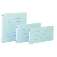 コクヨ 統一伝票用フラットファイル ターンアラウンド用 2穴15ミリとじ 青 フ-V45B 1袋（10冊入）（直送品）