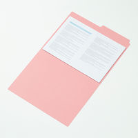 コクヨ 1/2カットフォルダー カラー A4 A4-2F-2P 1袋(10冊入)