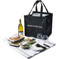 ディーン＆デルーカ クーラーバッグ ブラック Lサイズ 2000814201356