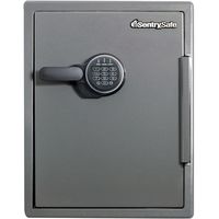 【設置込】セントリー テンキー式耐火・耐水金庫 （1時間耐火） 56.6L ガンメタルグレー 幅472×奥行491×高さ603mm 1台（直送品）