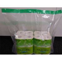 伊藤忠リーテイルリンク 免税対象品用ポリ袋 持ち手なし Lサイズ 1袋（50枚入）