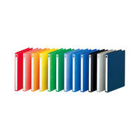 リヒトラブ　リングファイル　A4S　紺　F-867-13　１袋（３冊入)　（直送品）