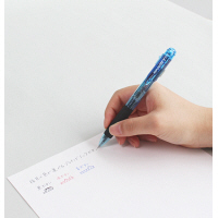 トンボ鉛筆 3色ボールペンリポーター3 透明ブルー BCーTRC40 1箱(10本入)