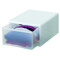 Like-it（ライクイット） ユニコム 収納ケース 340引き出しM 白 MOS-03