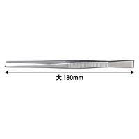 三和製作所　ステンレスピンセット　44-5203　1セット（3本入）