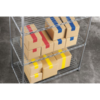 【ガムテープ】 現場のチカラ カラー布テープ 0.20mm厚 幅50mm×長さ25m 黒 アスクル 1巻  オリジナル