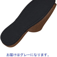 富士工業　布地風前あきスリッパ抗菌仕様　AK74　グレー