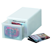 Like-it（ライクイット） 【幅255mm】吉川国工業所 ユニコム 収納ケース 255引き出しM 白 UC-02 1セット（3個：1個×3）