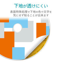 エレコム DVDラベル マルチタイプ 透けない 内円小 EDT-MUDVD1S 1パック(20枚入)
