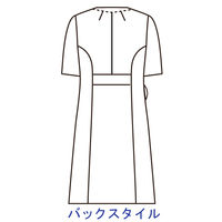 住商モンブラン LAURA ASHLEY（ローラ アシュレイ） ナースワンピース LW411 ローズ/アメリピンク M 医療白衣 1枚（直送品）