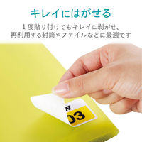エレコム フリーカットラベル ハイグレード紙 再剥離タイプ（はがきサイズ） EDT-FHKS