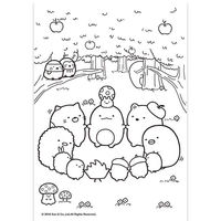 トーヨー シールつきぬりえ すみっコぐらし 309355 1セット(1冊×10)