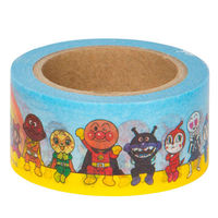 サンスター文具 マスキングテープホルダー付アンパンマンスマイルプラスドキンちゃん 3940010C 5個（直送品）