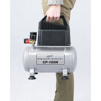 ナカトミ  オイルレスコンプレッサー 6L CP-100N（直送品）