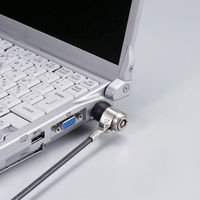 バッファロー（BUFFALO） ピンシリンダー錠ワイヤーロック（統一キー対応） 統一キーNo.1 BSL05S01 1台（直送品）