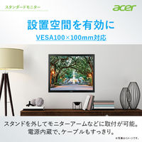 Acer 17インチスクエア液晶モニター ブラック V176Lbmf テレワーク 在宅 リモート（直送品）