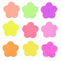 エヒメ紙工 型抜いろがみビビット はな KATA-T02 1セット(1袋(50枚)×5)