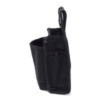 アークランズ 職人作 スリット式帆布腰袋 黒 SHBー110BK 1セット(2個)（直送品）