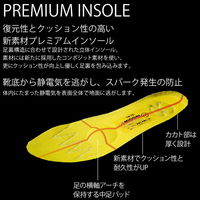 ミドリ安全 JIS規格 安全靴 短靴 プレミアムコンフォート PRM210 静電 28.5cm ブラック 1500050016 1足（直送品）