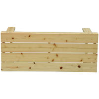 エイ・アイ・エス 桧（ひのき）縁台 幅900mm ベンチ ナチュラル HE-90 1台（直送品）