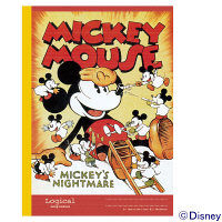 ナカバヤシ ロジカルノート A罫（7mm）B5 ミッキー 5冊パック（直送品）