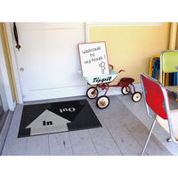 クリーンテックス・ジャパン 洗えるデザインマット In & Out 50 x 75cm A027A 1枚