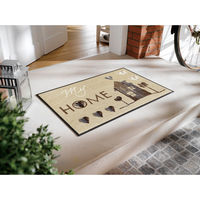 クリーンテックス・ジャパン 洗えるデザインマット MyHome 50 x 75cm F012A 1枚