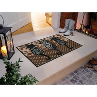 クリーンテックス・ジャパン 洗えるデザインマット Katzenbande 50 x 75cm G025A 1枚