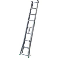 ナカオ 二連伸縮はしご サンノテ DEPー5.2 1台(1個)（直送品）