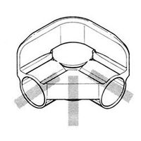 矢崎化工 ジヨイント JG-11A AAS S ブラック BL 1セット（5個）（直送品）