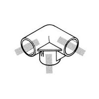 矢崎化工 ジヨイント J-4 AAS S ブラック BL 1セット（5個）（直送品）