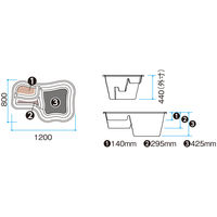タカショー ベシン BAS-23（直送品）