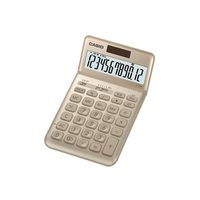 カシオ計算機 スタイリッシュ電卓ジャストサイズJF-S200(ゴールド) JF-S200-GD-N 1個