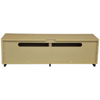 エイ・アイ・エス ブラックガラスAVボード120 ナチュラル 幅1200×奥行395×高さ360mm AV-BKG120 NA 1台（直送品）