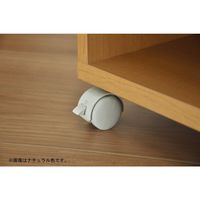 エイ・アイ・エス キャスター付きフリーラックL ホワイト 幅850×奥行350×高さ328mm CFR-3L WH 1台（直送品）