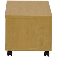 エイ・アイ・エス ガラス扉付きフリーラックM ナチュラル 幅600×奥行350×高さ325mm GDR-2M NA 1台（直送品）