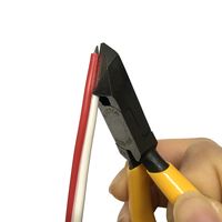 ビクター 斜ニッパ（ソフトカバー付） 322B-100 フジ矢（直送品）