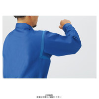 ヤマタカ 綿100%ツナギ服 ブルー BM L1000ー1ーBM 1枚（直送品）