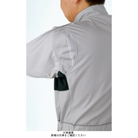 ヤマタカ 夏ツナギ服 ライトグレー 4L 758ー7ー4L 1枚（直送品）