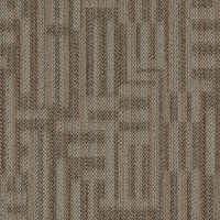 サンゲツ カーペットタイル DT5050 ラウト 裏糊なし 幅500×奥行500×厚さ8mm ベージュ DT5052 1セット（4枚入）（直送品）