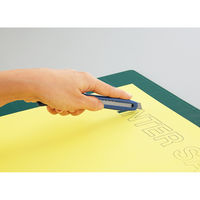 コクヨ カッターナイフ(標準型・グリップ付き)青 HA-7NB 1セット(20本)